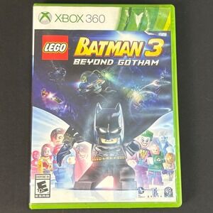 LEGO Batman 3 Beyond Gotham Microsoft Xbox 360 Complete with Manual NTSC